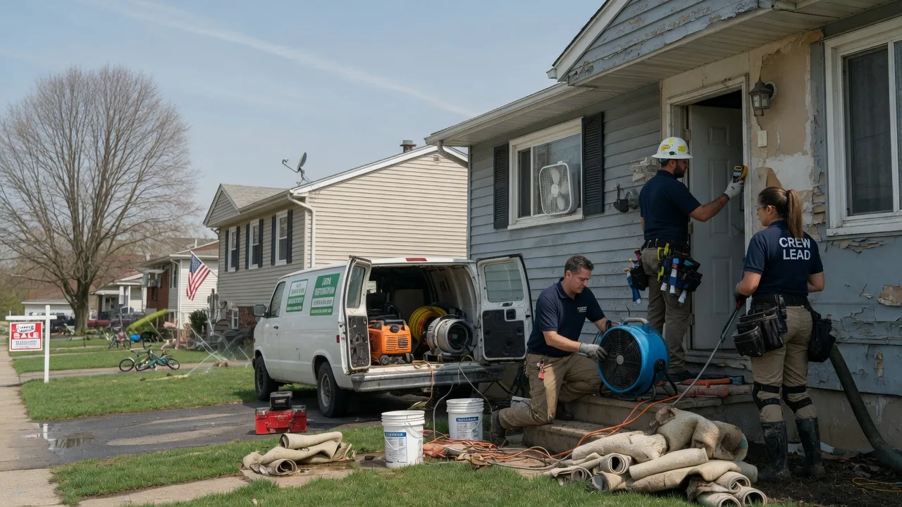 Flood Cleanup in Great Falls, SC near me